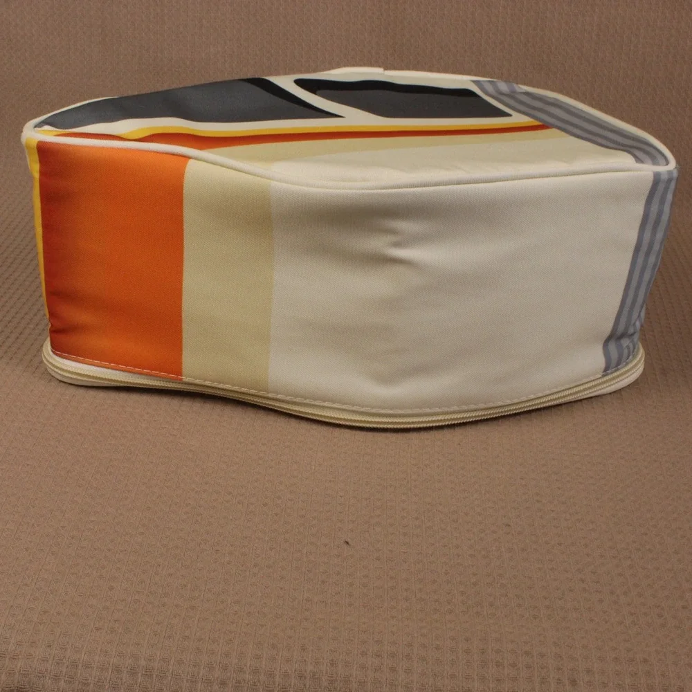 Disney Parks Monorail 2023 Insulated Lunch Bag White Orange Yellow Grey OS